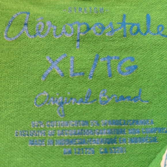 Aeropostale green polo - Picture 2 of 4